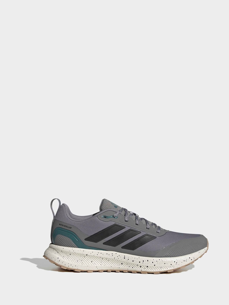 adidas Grey Runfalcon 5 TR Running Trainers - Image 1 of 9 adidas Grey Runfalcon 5 TR Running Trainers - Image 1 of 9