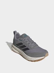 adidas Grey Runfalcon 5 TR Running Trainers - Image 3 of 9