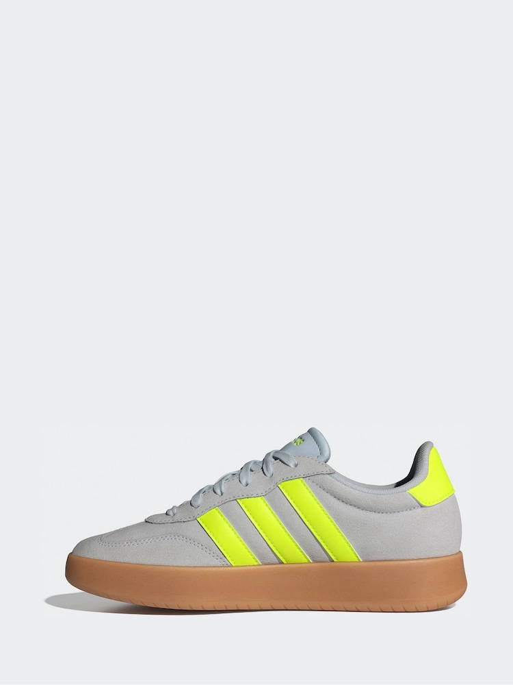 adidas Grey Barreda Trainers - Image 2 of 9