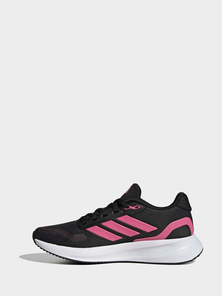 adidas Black Dark Grand Court Trainers - Image 2 of 10