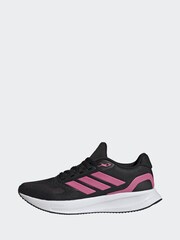 adidas Black Dark Grand Court Trainers - Image 3 of 10