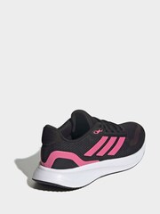 adidas Black Dark Grand Court Trainers - Image 5 of 10