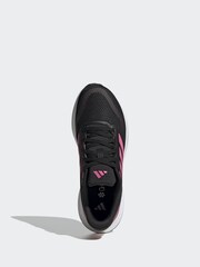 adidas Black Dark Grand Court Trainers - Image 7 of 10