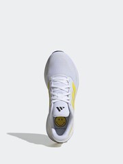 adidas White Lime Grand Court Trainers - Image 6 of 9
