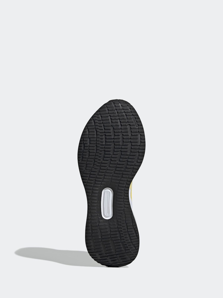 adidas White Lime Grand Court Trainers - Image 7 of 9