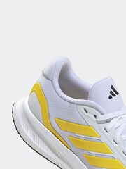 adidas White Lime Grand Court Trainers - Image 9 of 9