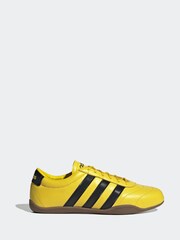 adidas Yellow Grand Court Lo Trainers - Image 1 of 8