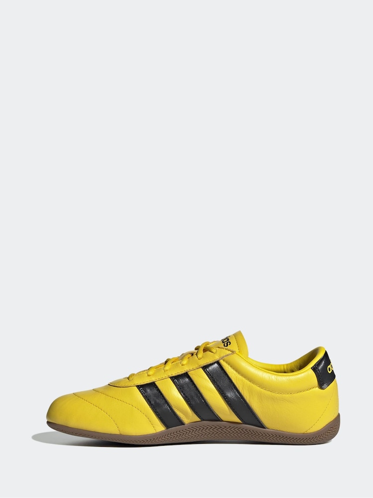 adidas Yellow Grand Court Lo Trainers - Image 2 of 8