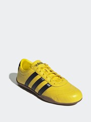 adidas Yellow Grand Court Lo Trainers - Image 3 of 8