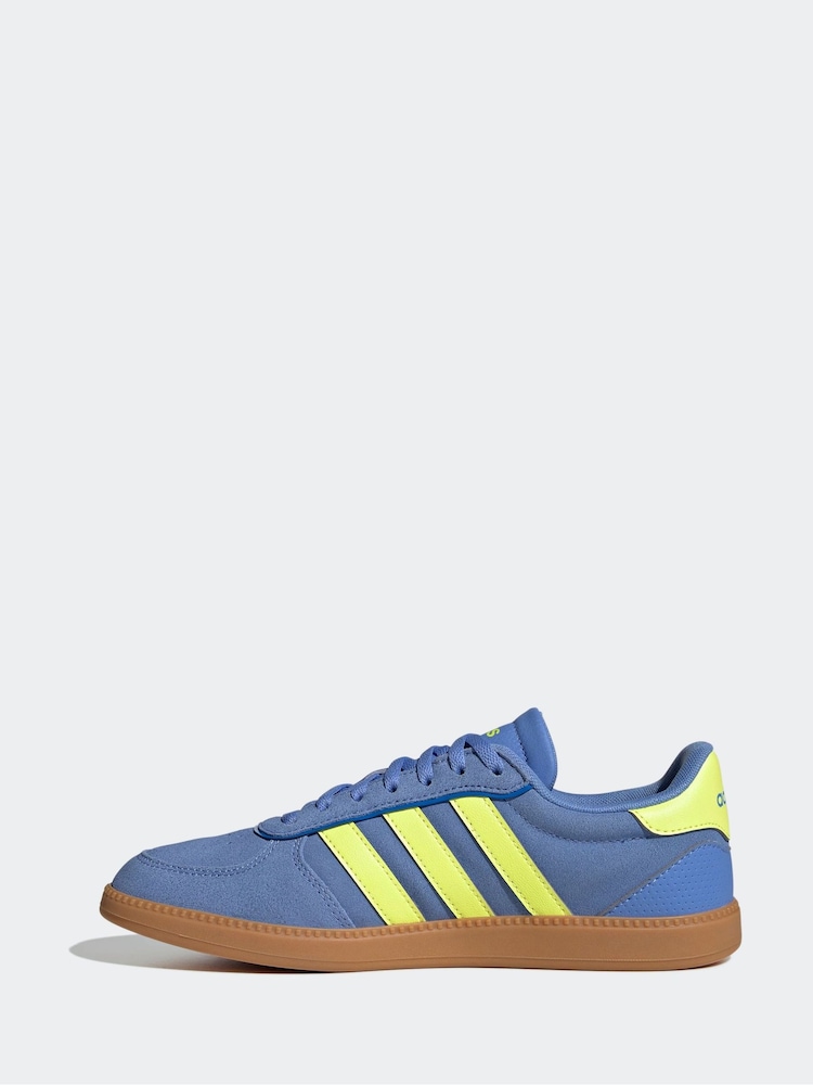 adidas Blue Breaknet Sleek Trainers - Image 2 of 9
