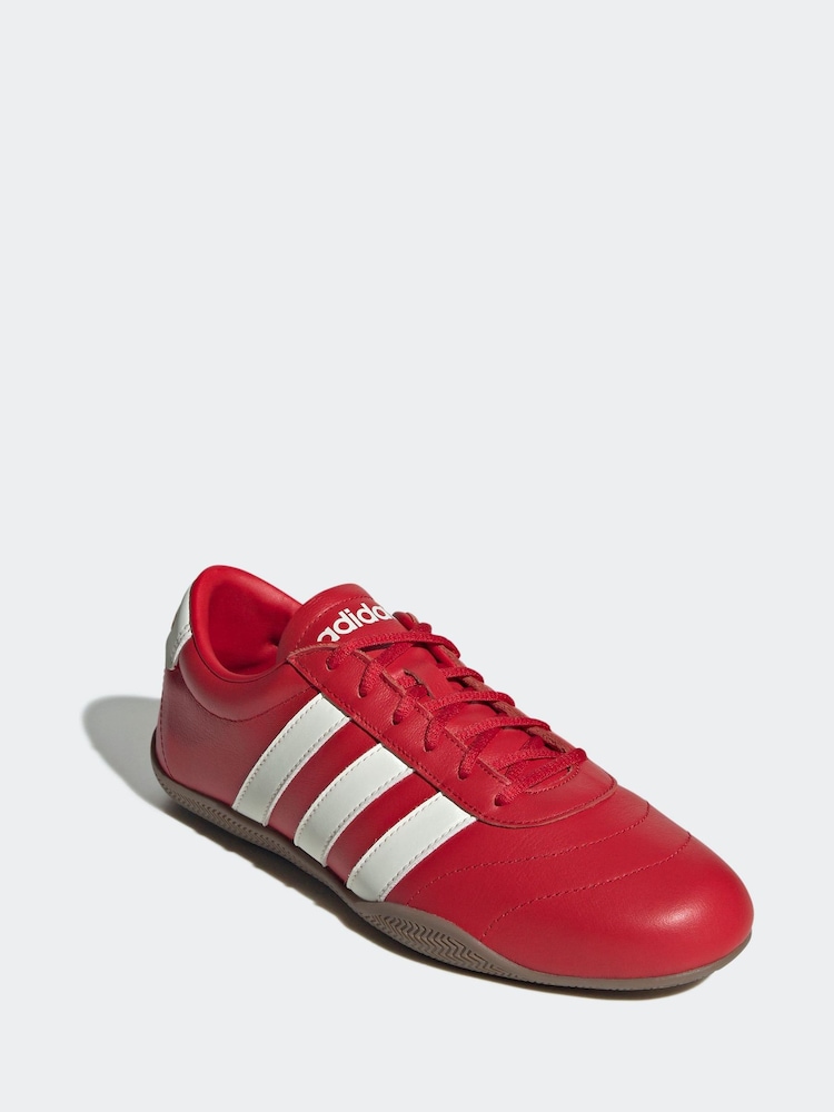 Buy adidas Red Grand Court Lo Trainers from Next Oman