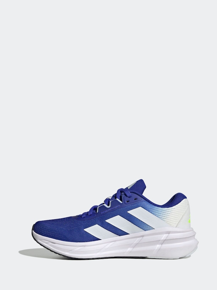adidas Blue Questar 3 Running Trainers - Image 2 of 9