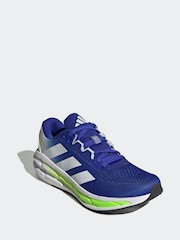 adidas Blue Questar 3 Running Trainers - Image 3 of 9
