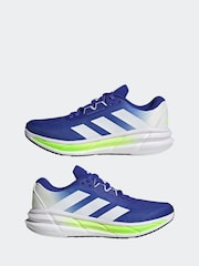adidas Blue Questar 3 Running Trainers - Image 5 of 9