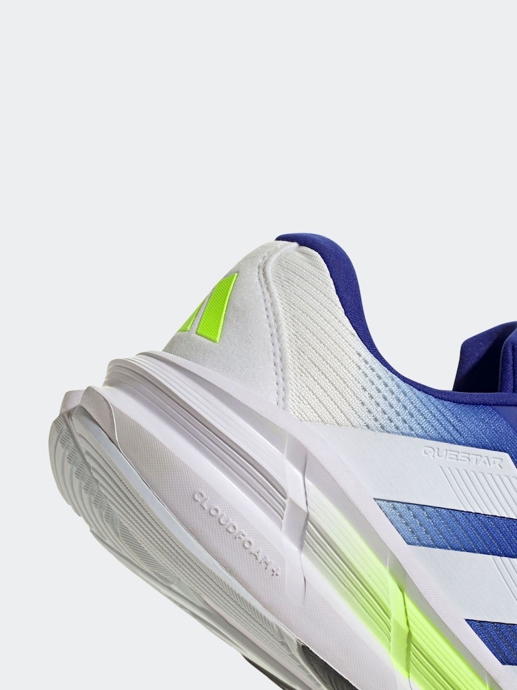 adidas Blue Questar 3 Running Trainers - Image 9 of 9