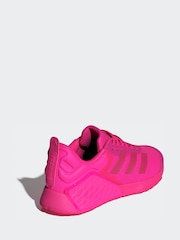 adidas Pink Dropset 3 Trainers - Image 4 of 9
