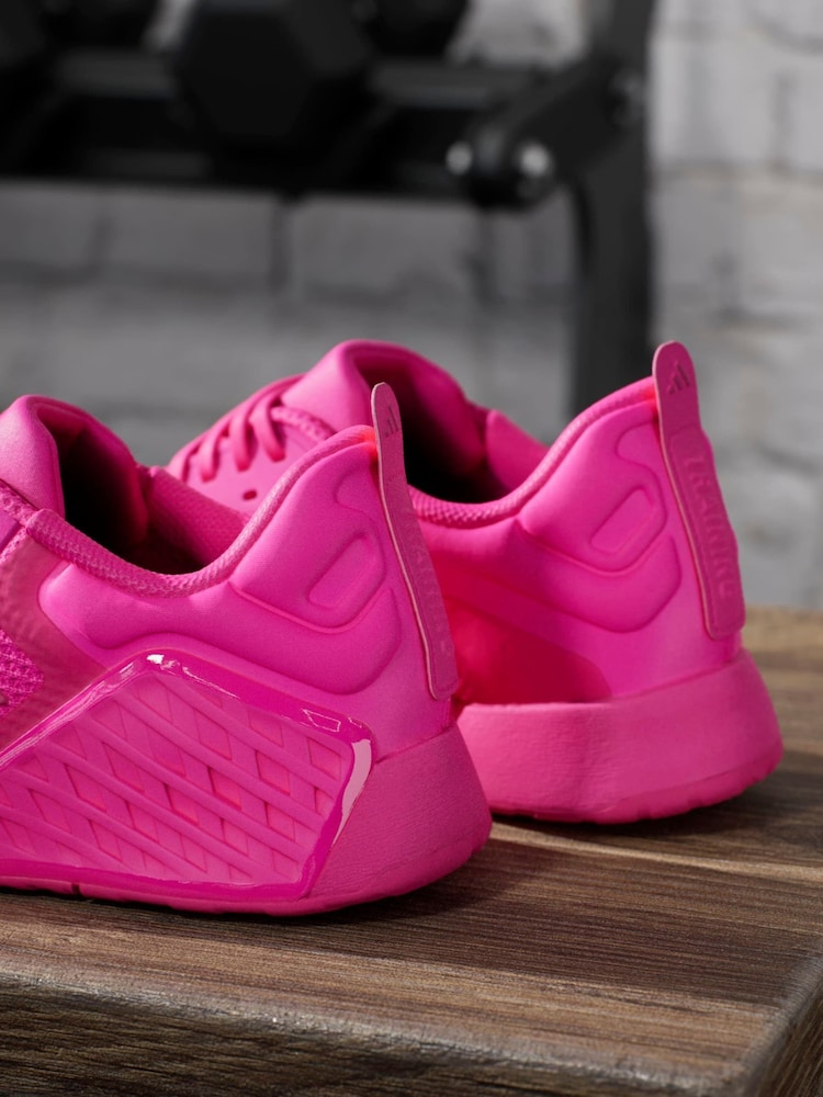 adidas Pink Dropset 3 Trainers - Image 8 of 8 adidas Pink Dropset 3 Trainers - Image 8 of 8