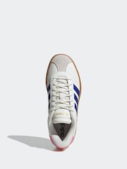adidas White cream VL Court Bold Trainers - Image 6 of 9