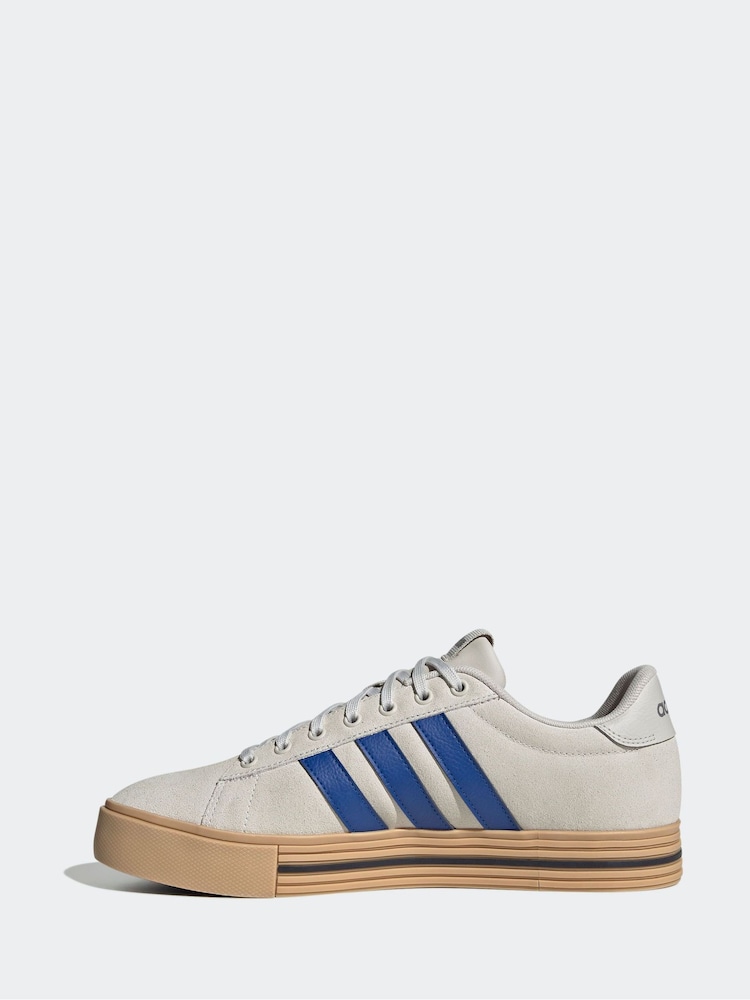 adidas Light Grey Daily 4.0 Trainers - Image 2 of 9