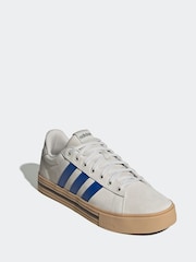 adidas Light Grey Daily 4.0 Trainers - Image 3 of 9