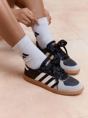 adidas Black chrome Breaknet Sleek Trainers - Image 1 of 11