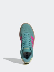 adidas Green VL Court Bold Trainers - Image 6 of 9