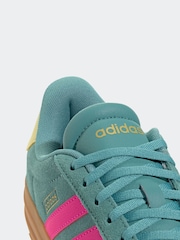 adidas Green VL Court Bold Trainers - Image 8 of 9