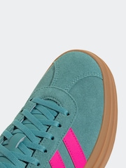 adidas Green VL Court Bold Trainers - Image 9 of 9