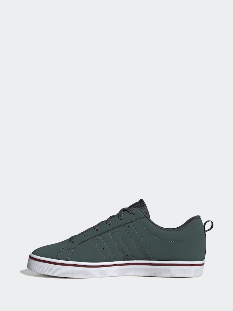 adidas Green/Lime VS Pace Trainers - Image 2 of 9