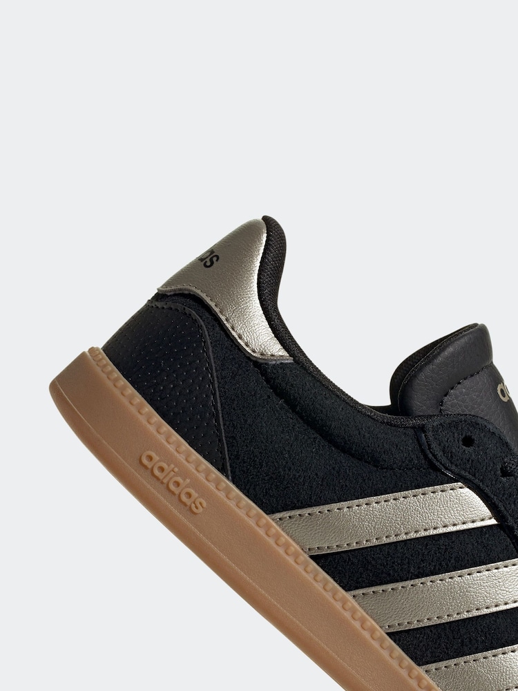 adidas gazelle silver green womens Adidas NORA (Core Black/Zero Metallic) – humidity main image 0