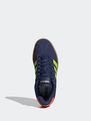 adidas Blue VL Court Bold Trainers - Image 6 of 9