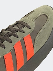 adidas Khaki/Orange Barreda Decode Lace Junior Trainers - Image 8 of 9