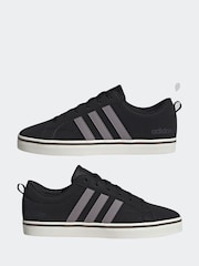 adidas Black VS Pace Trainers - Image 5 of 9