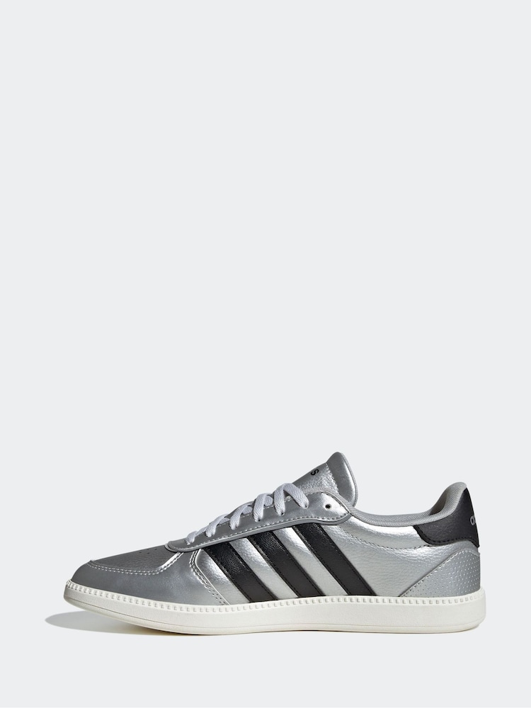 adidas Grey Breaknet Sleek Trainers - Image 2 of 9