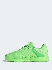 adidas Green Dropset 3 Trainers - Image 2 of 9