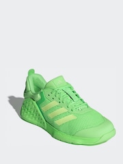 adidas Green Dropset 3 Trainers - Image 3 of 9