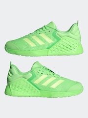adidas Green Dropset 3 Trainers - Image 5 of 9
