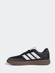 adidas Black Courtblock Trainers - Image 2 of 9