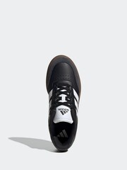adidas Black Courtblock Trainers - Image 6 of 9