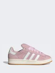 adidas Originals Pink Campus Trainers - Image 1 of 9