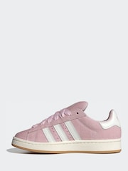 adidas Originals Pink Campus Trainers - Image 2 of 9