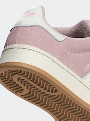 adidas Originals Pink Campus Trainers - Image 9 of 9