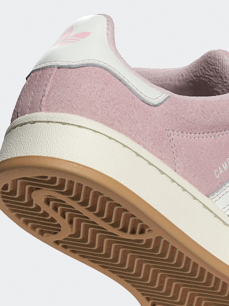 adidas Originals Pink Campus Trainers - Image 9 of 9