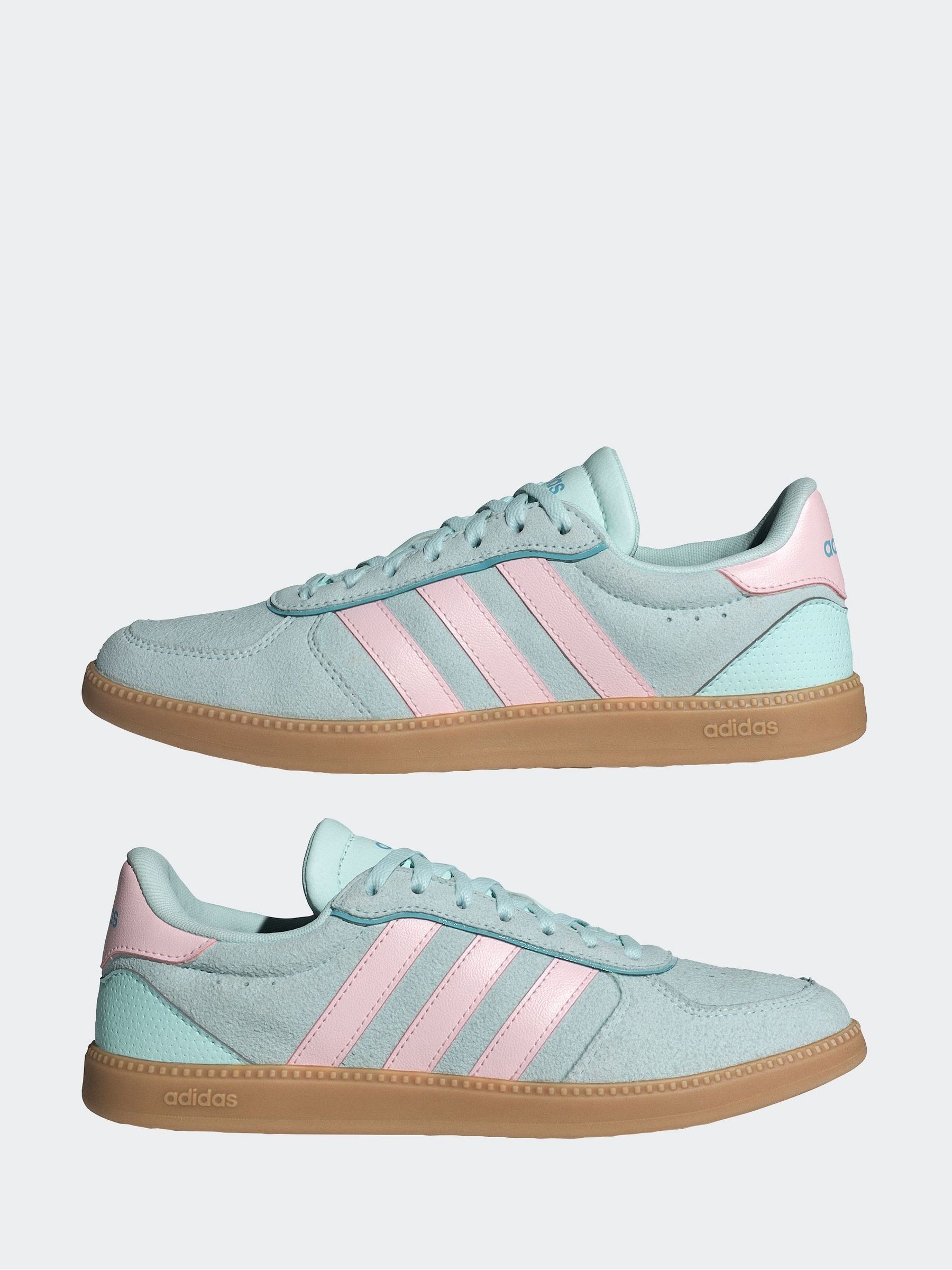 Cumpără Verde/roz - Pantofi sport adidas Breaknet Sleek from Next