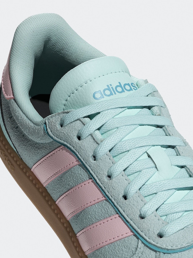 Next 日本 グリーン ピンク - adidas Breaknet スリーク スニーカー from Next Japan