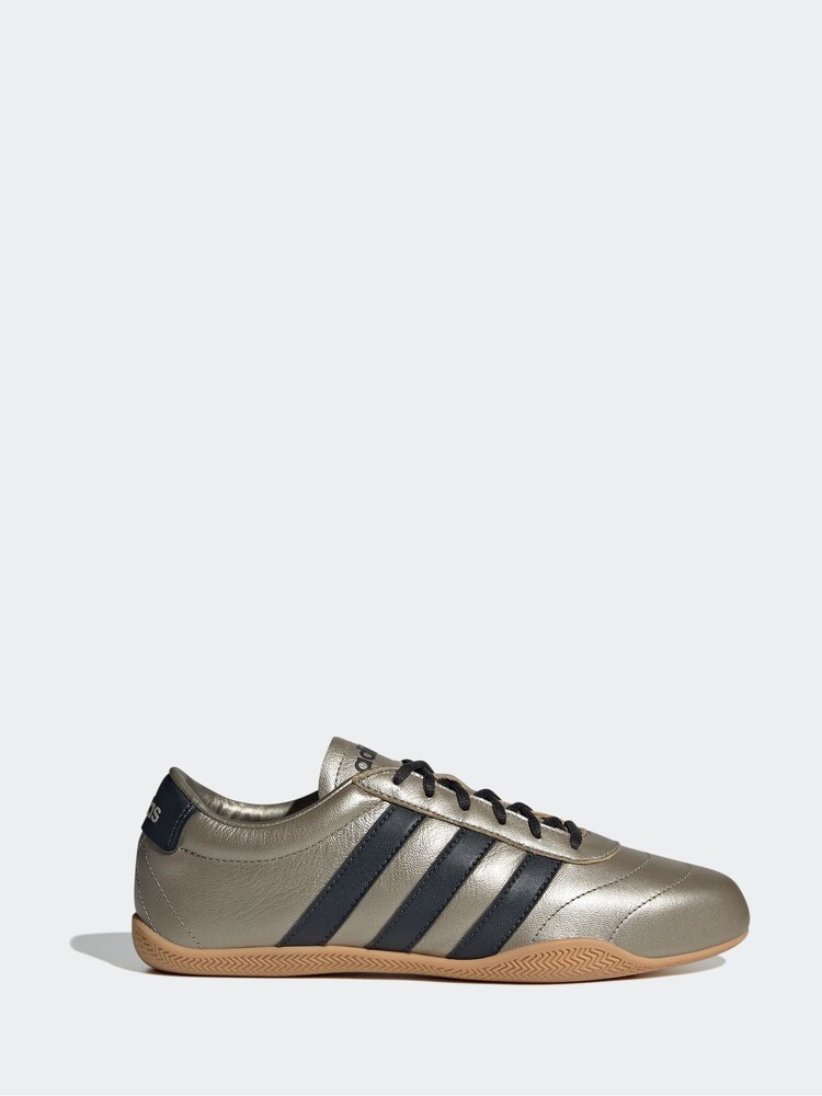 adidas Brown Grand Court Lo Trainers - Image 1 of 7