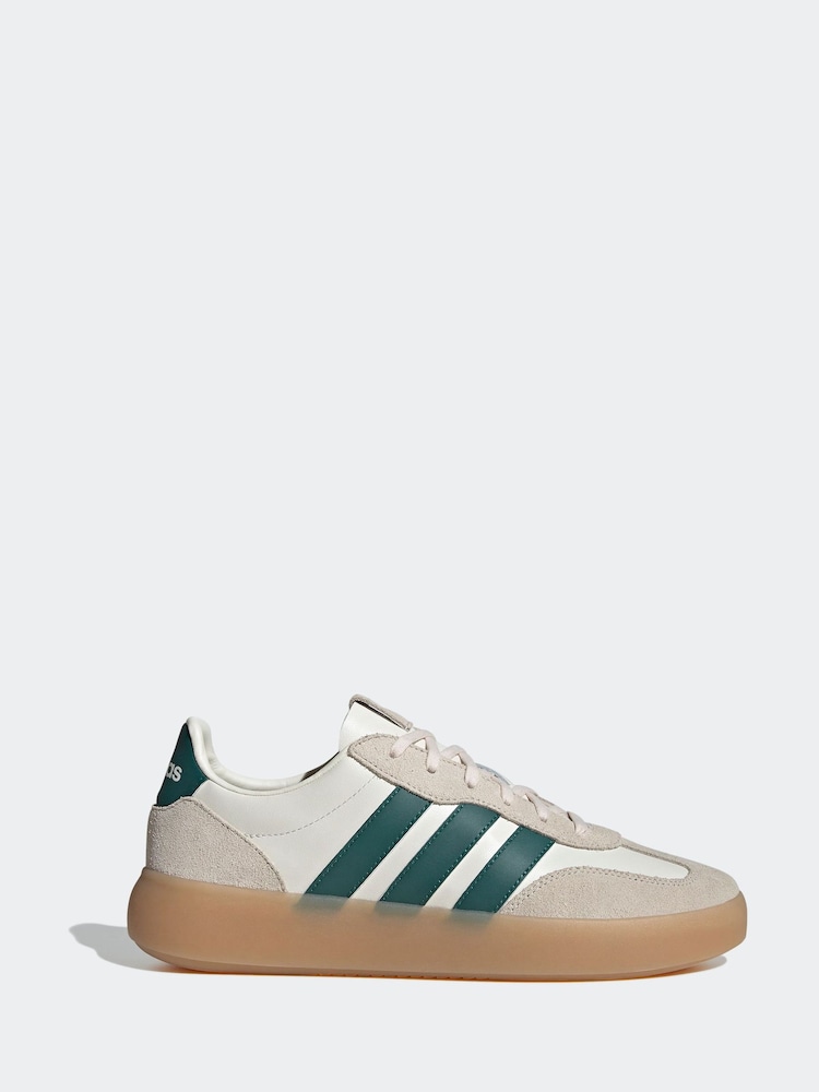 adidas White Barreda Decode Trainers - Image 1 of 9