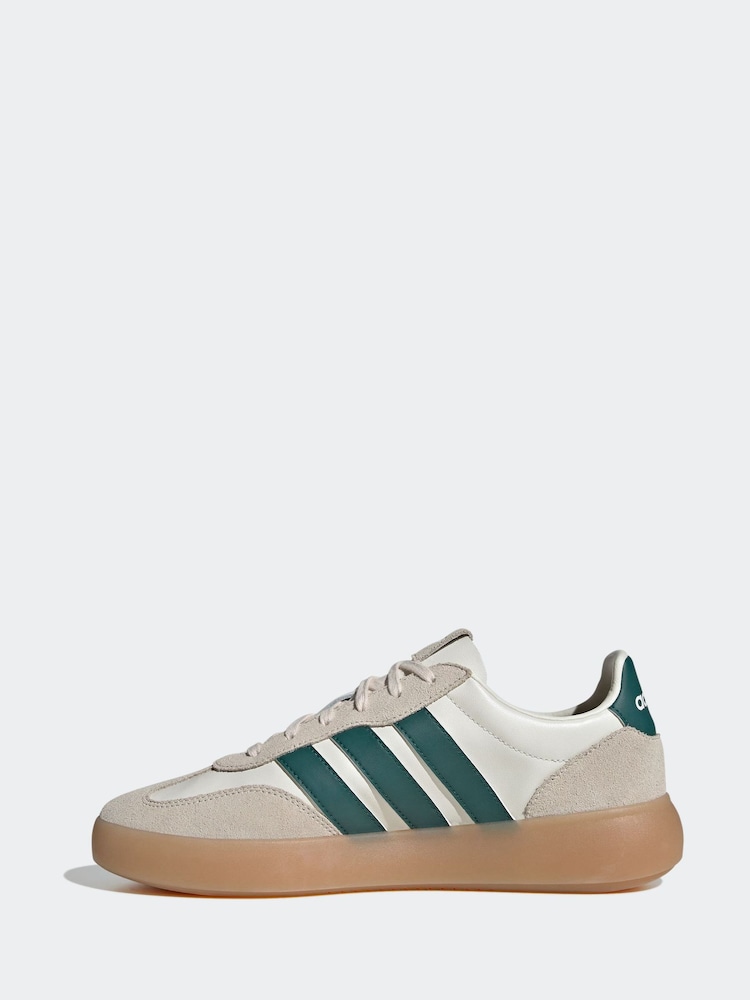 adidas White Barreda Decode Trainers - Image 2 of 9