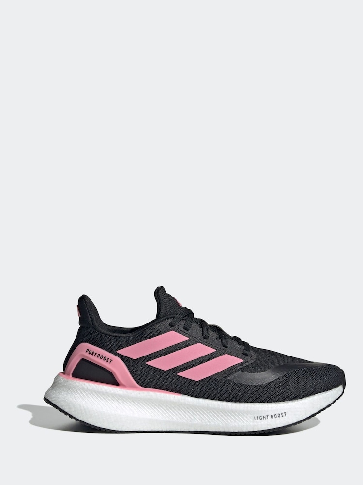 adidas Black Pureboost 5 Trail Shoes - Image 1 of 9 adidas Black Pureboost 5 Trail Shoes - Image 1 of 9