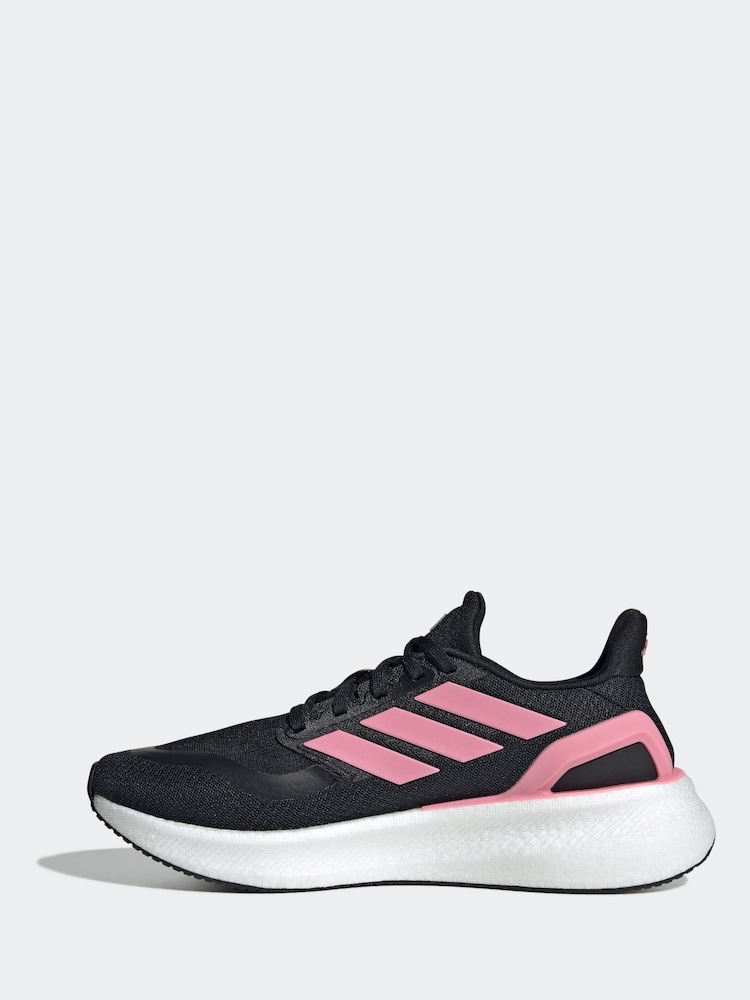 adidas Black Pureboost 5 Trail Shoes - Image 2 of 9